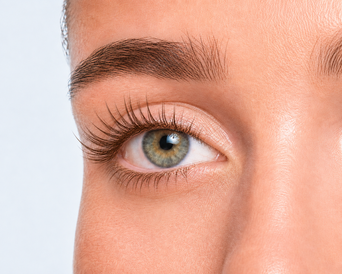 Cils après utilisation de Mona Paris