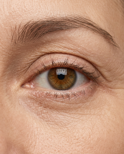 Cils affinés avec le temps