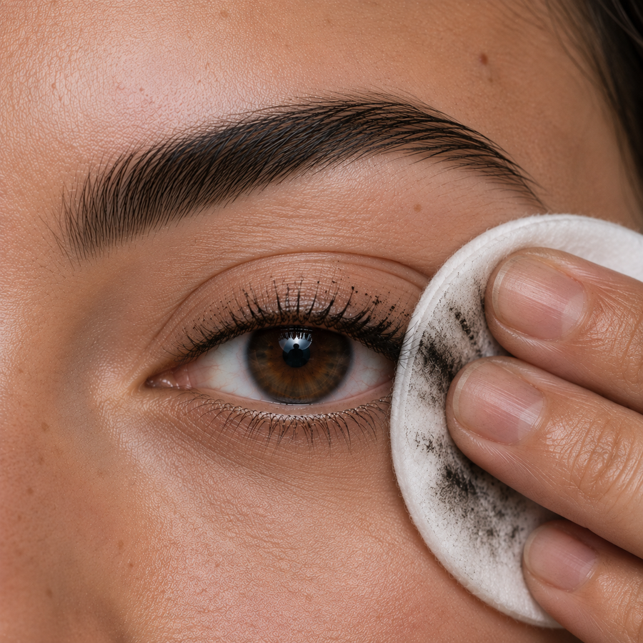 Après des démaquillages répétés